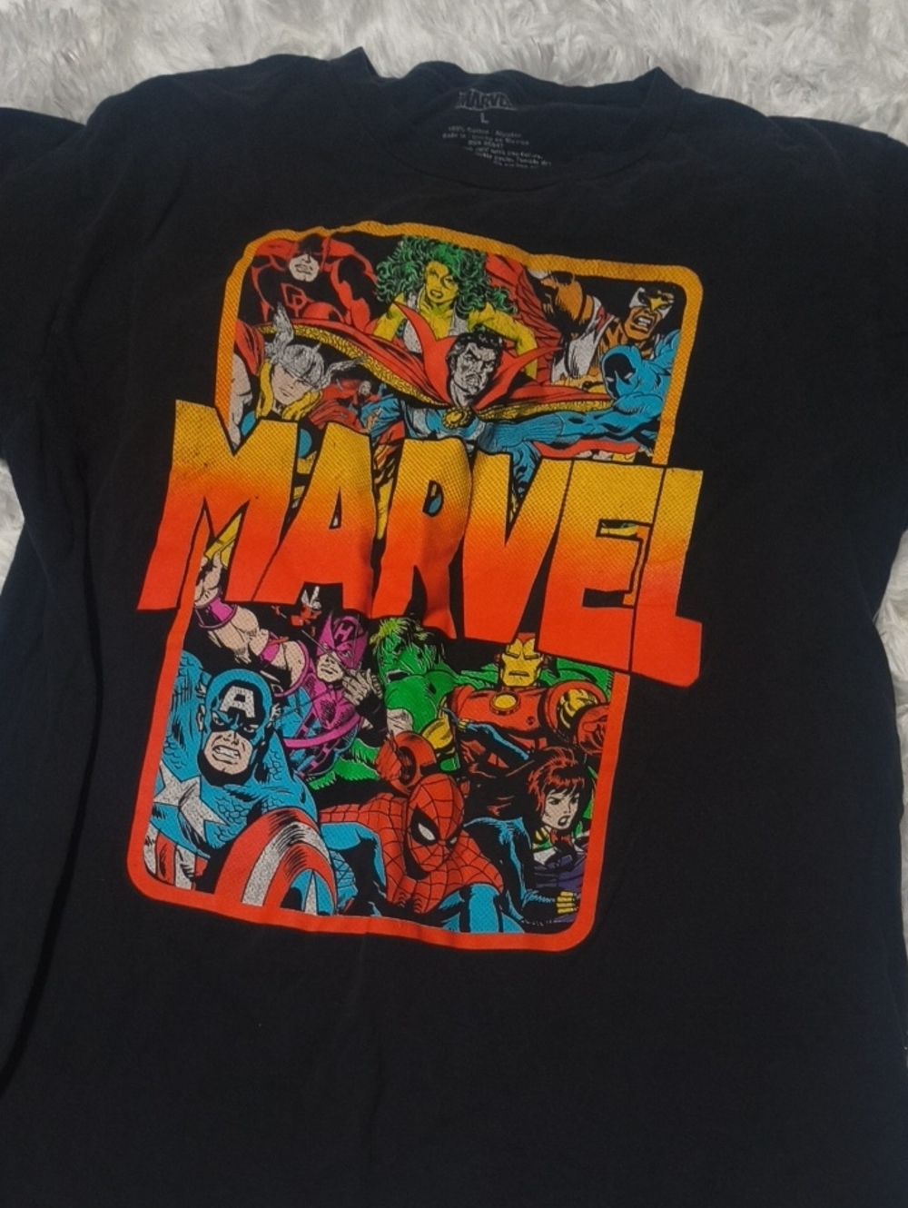 Marvel Tee Shirt Large